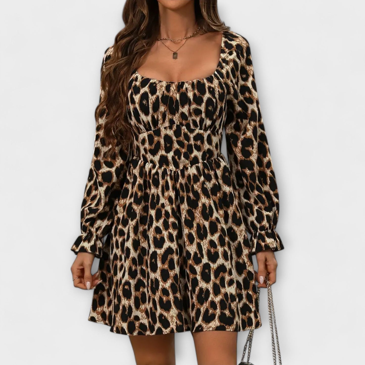 Zanira | Enchanting Leopard Print Dress