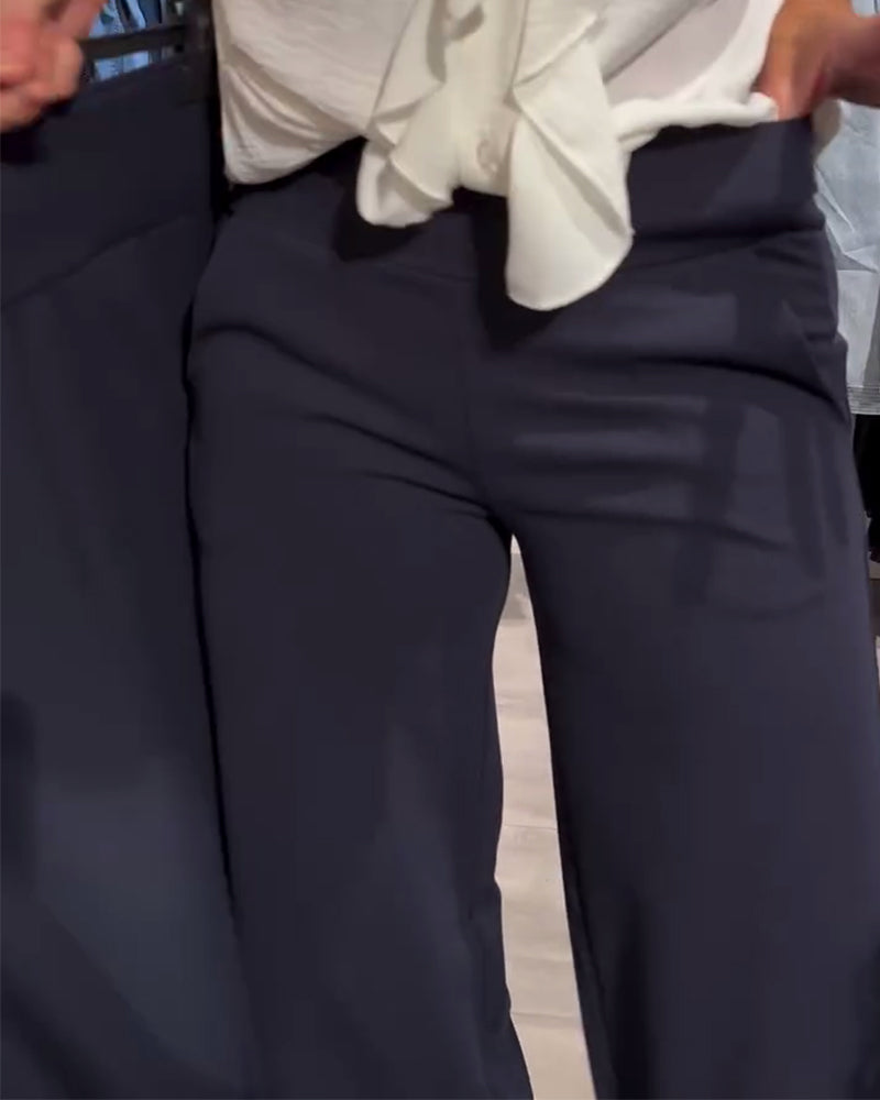 Kaela | Solid Casual Pants