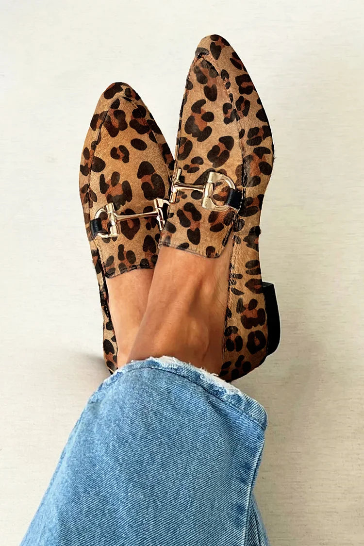 Lioren | Printed Refined Loafers