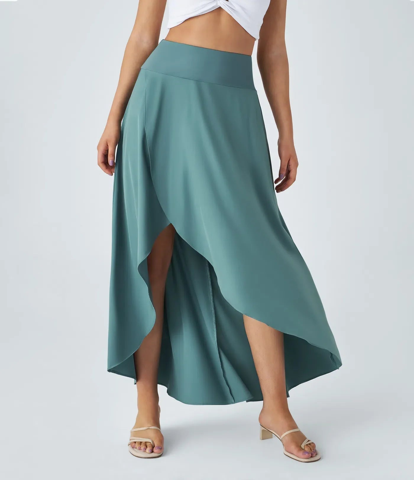 Verenya | Comfortable Maxi Split Skirt