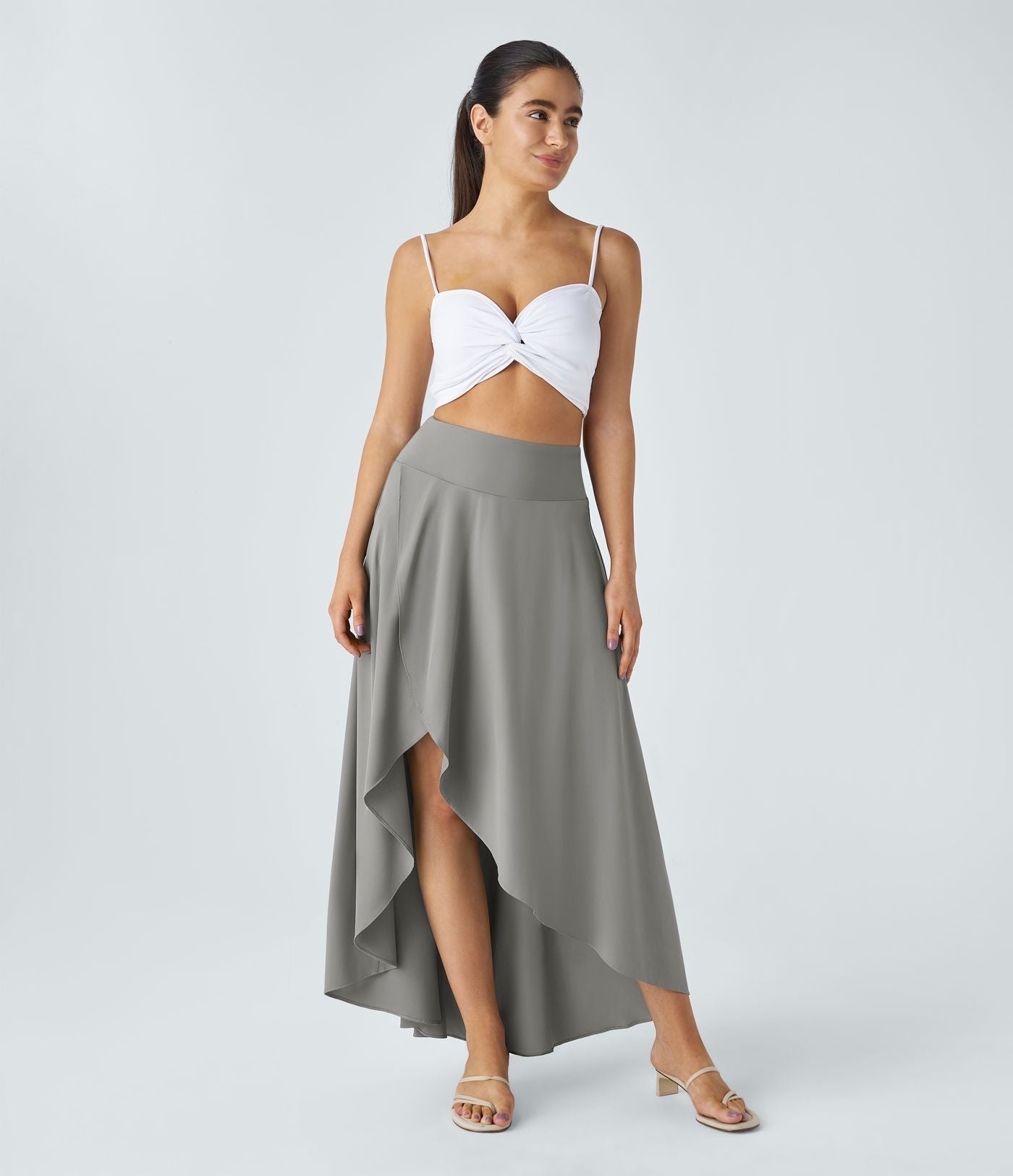 Verenya | Comfortable Maxi Split Skirt
