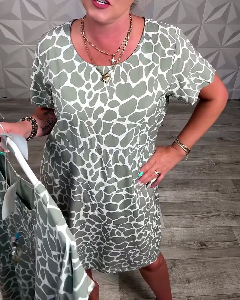 Linara | Printed Casual Dress