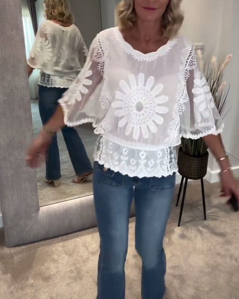 Elviana | Lightweight Feminine Blouse