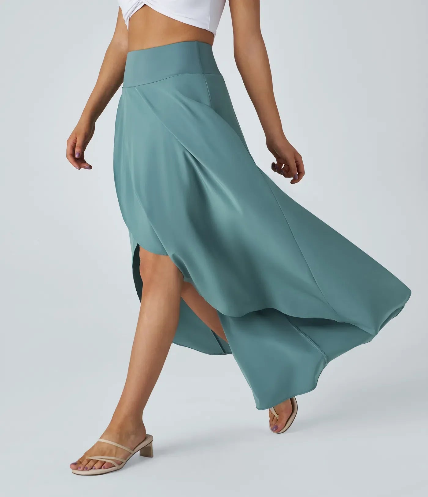 Verenya | Comfortable Maxi Split Skirt