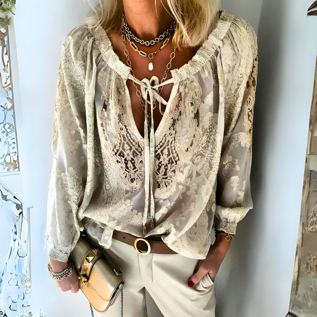 Elara | Hooked Boho Blouse