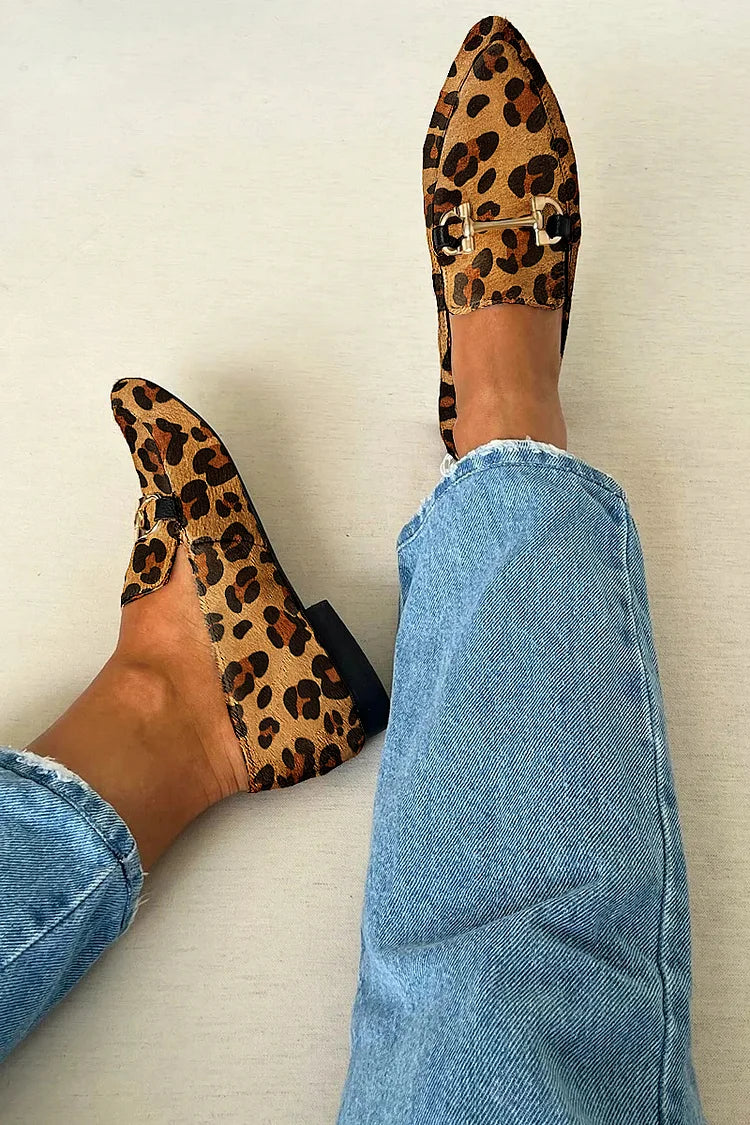 Lioren | Printed Refined Loafers