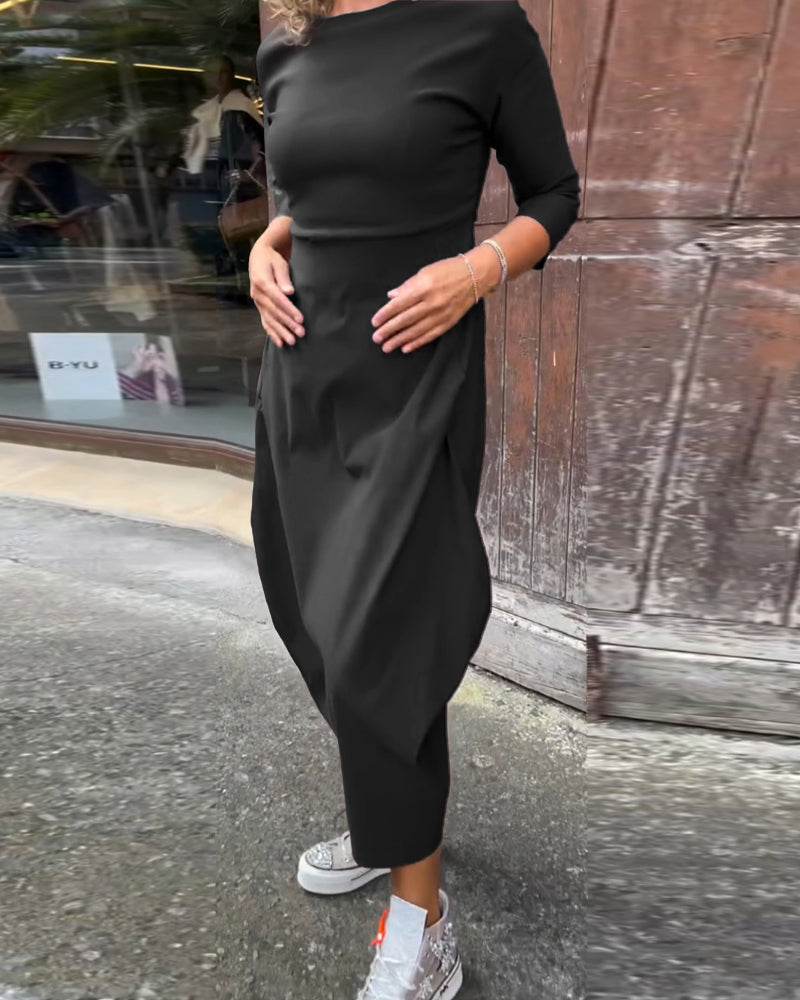 Isalyn | Elegant Dress with Pockets