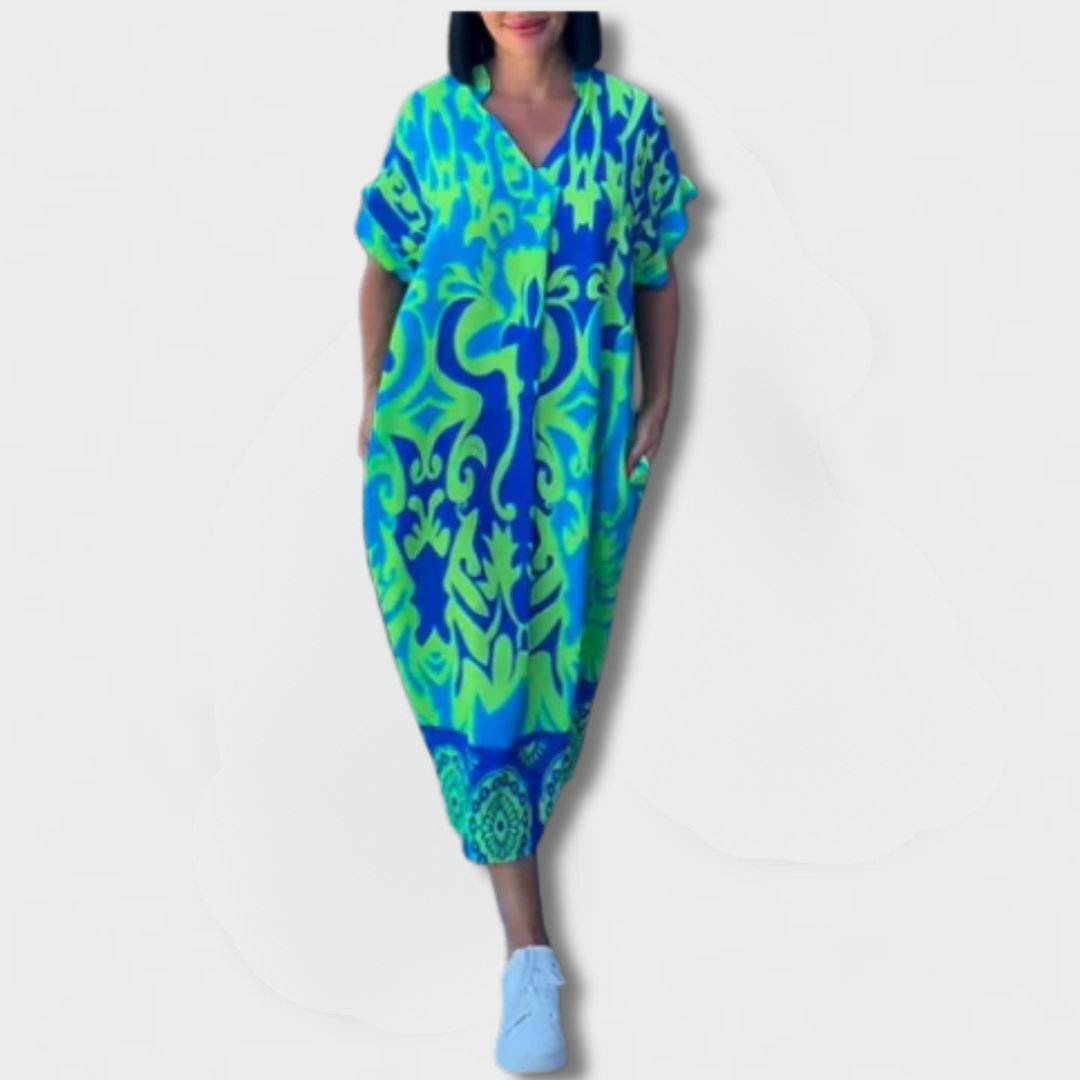 Virella | Summer Flower Dress
