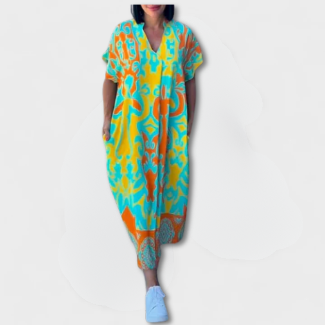 Virella | Summer Flower Dress