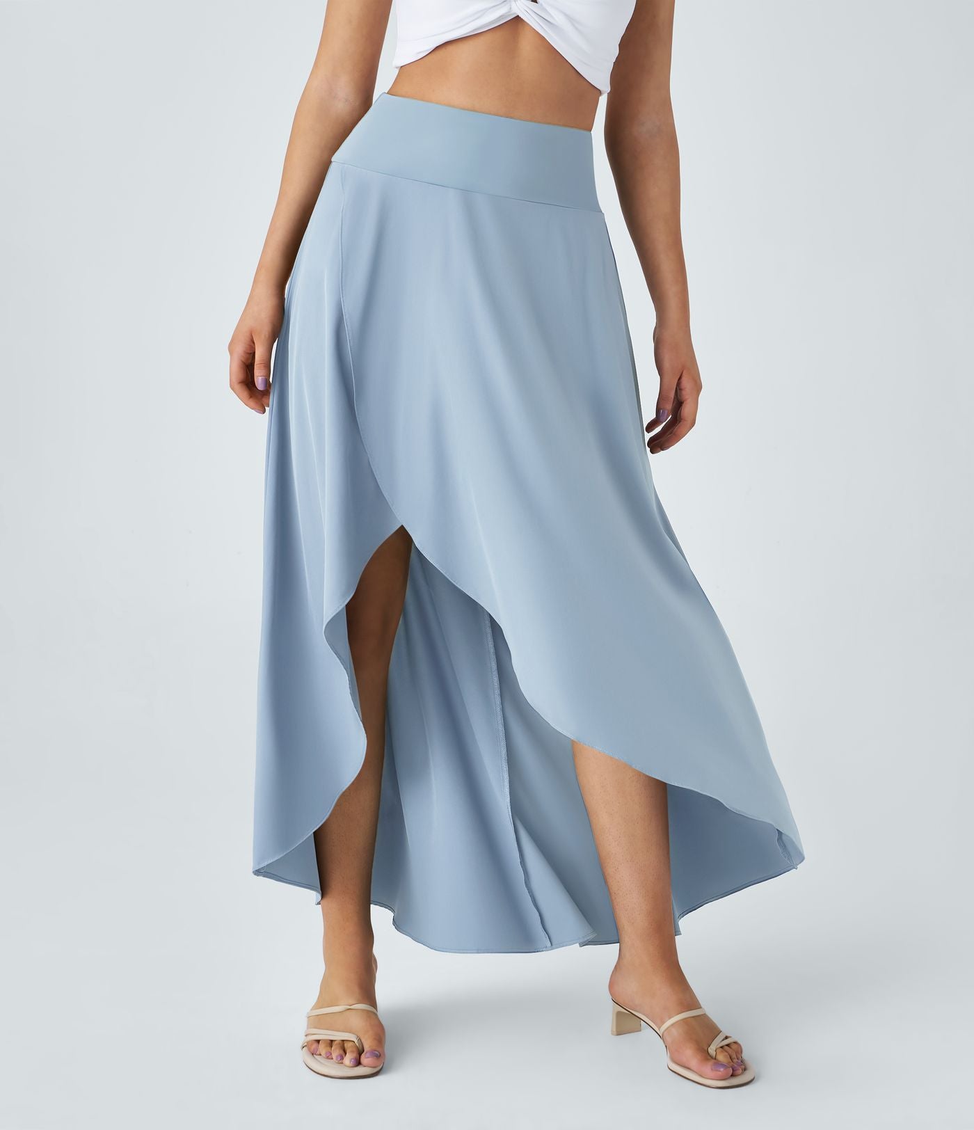 Verenya | Comfortable Maxi Split Skirt