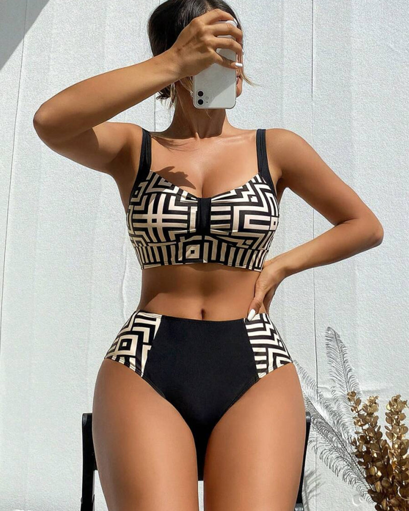Maya | Printed Bikini Set