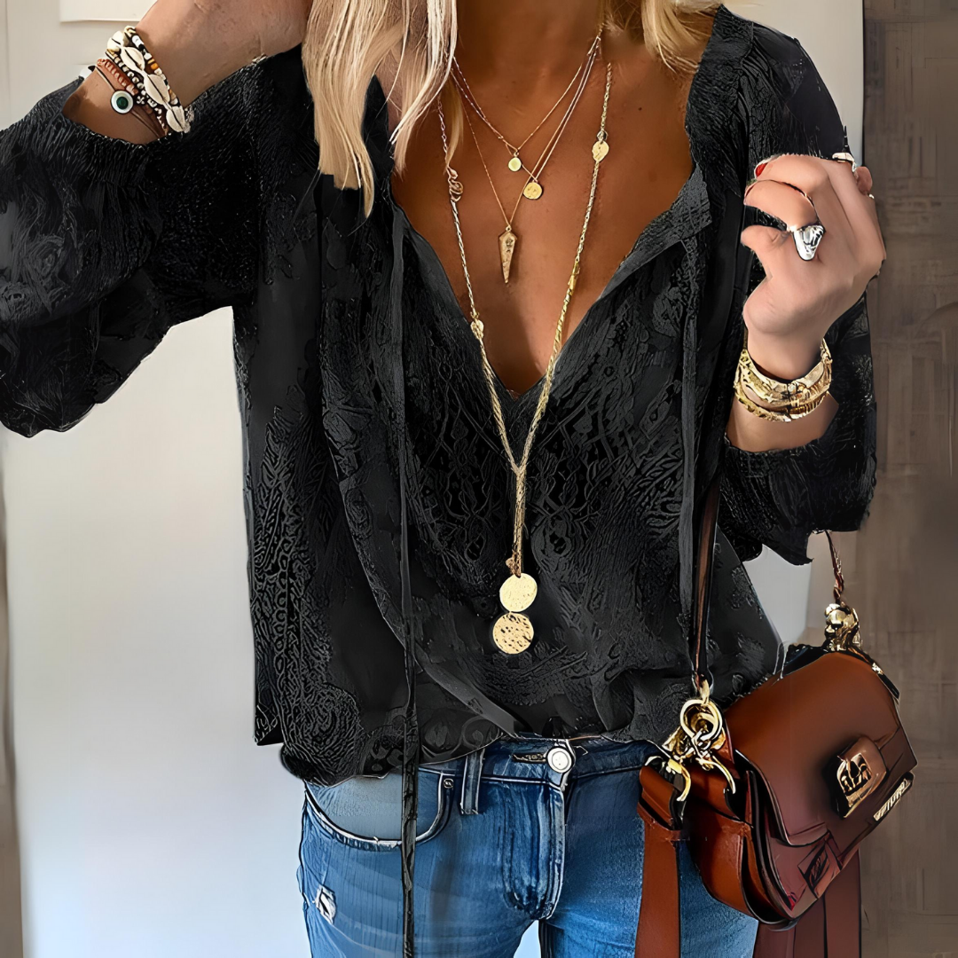 Elara | Hooked Boho Blouse