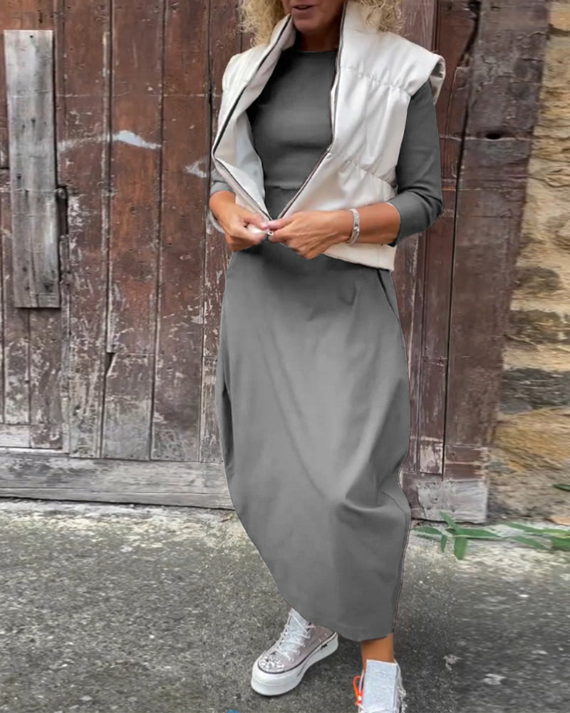 Isalyn | Elegant Dress with Pockets