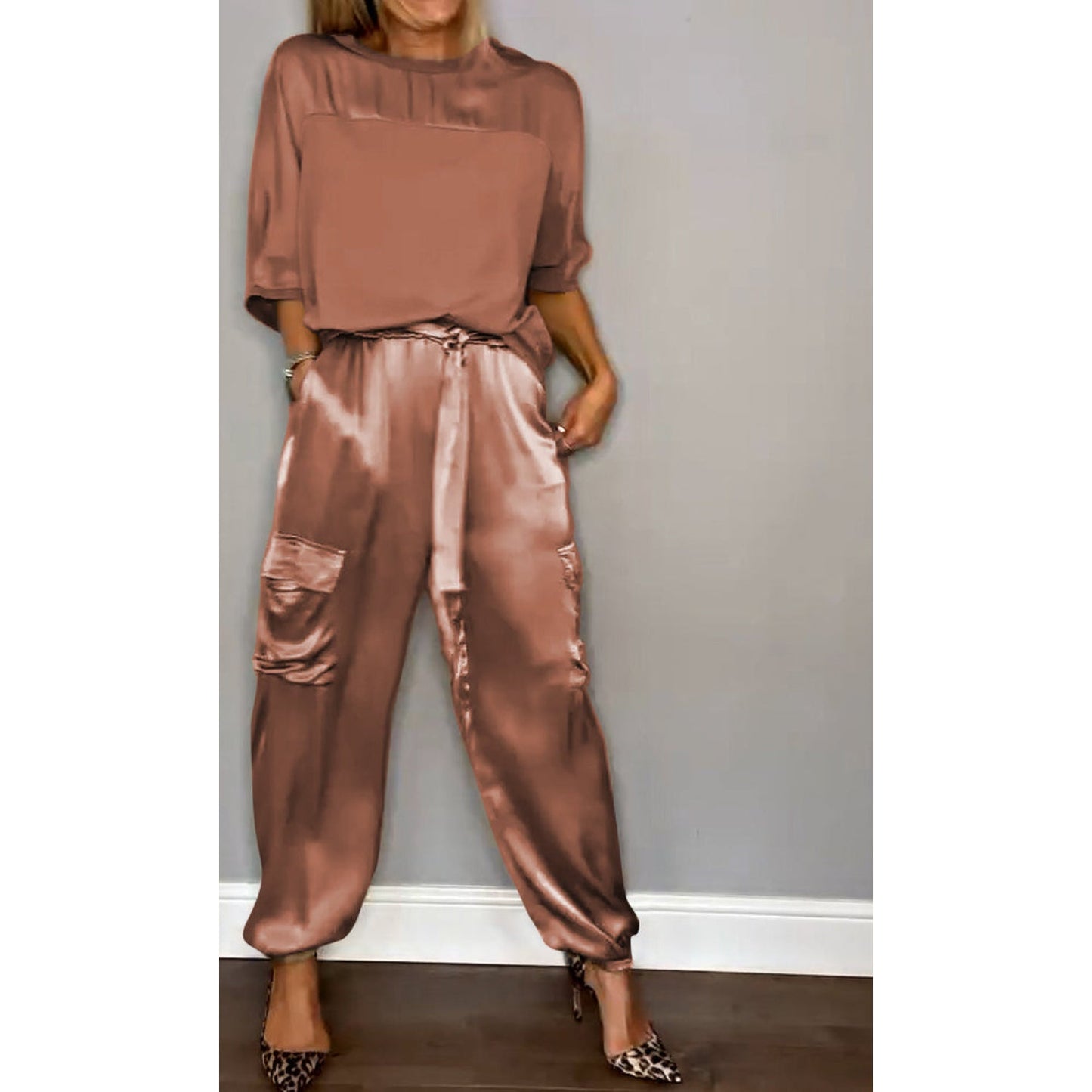 Liora | Two-Piece Urban Flair Blouse Set