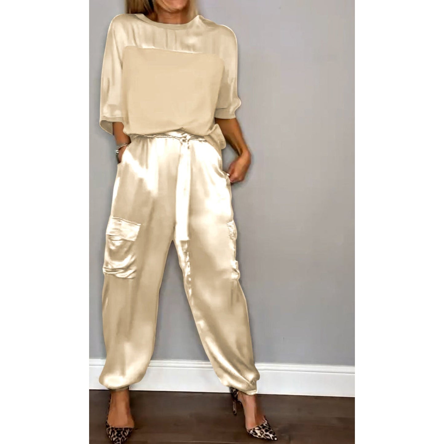 Liora | Two-Piece Urban Flair Blouse Set