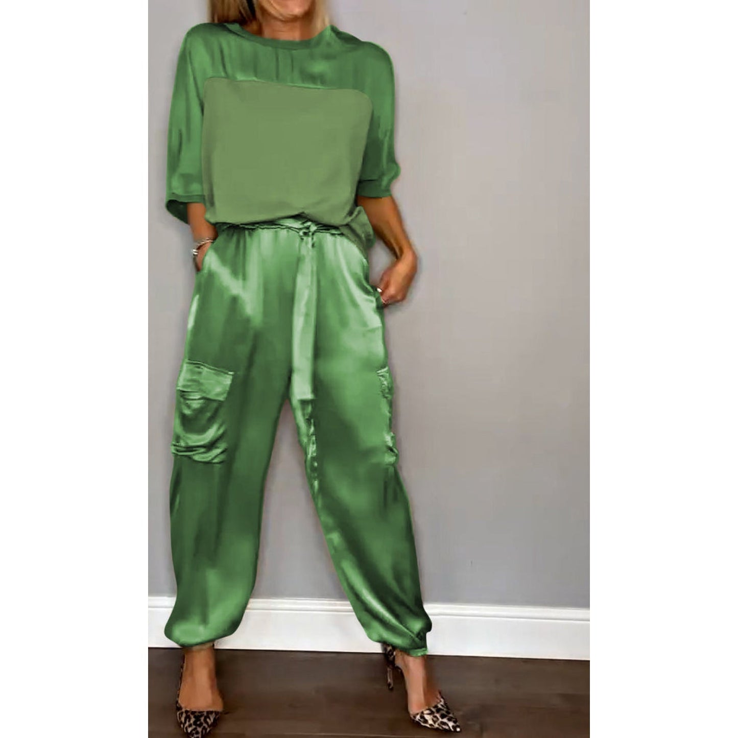 Liora | Two-Piece Urban Flair Blouse Set