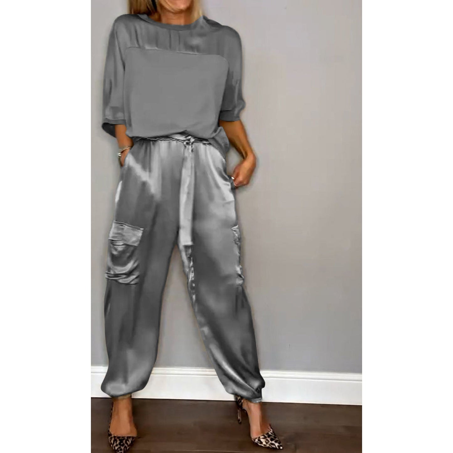 Liora | Two-Piece Urban Flair Blouse Set