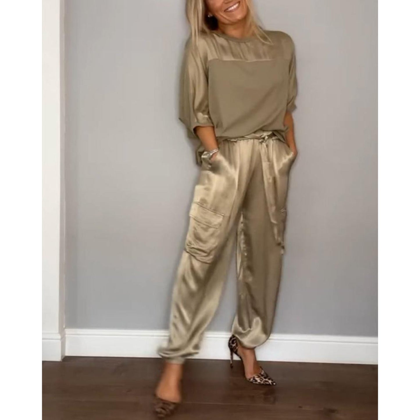 Liora | Two-Piece Urban Flair Blouse Set