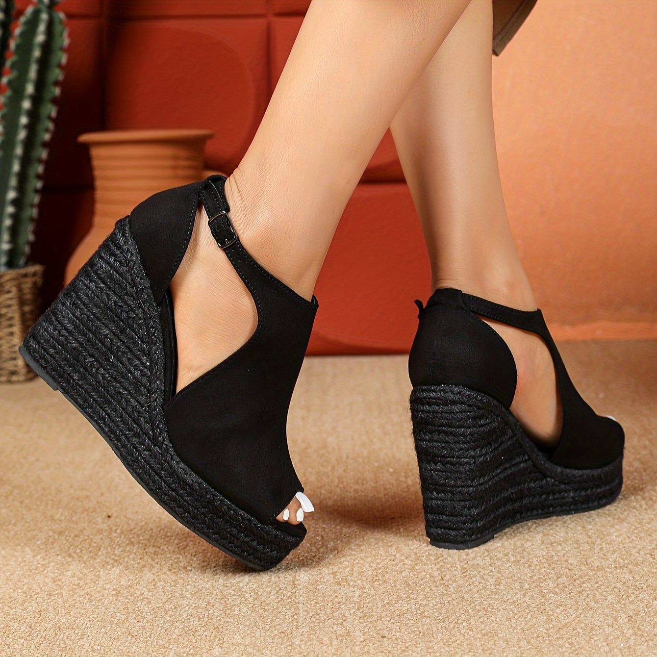 Lenira | Comfort Stretch Heeled Sandals