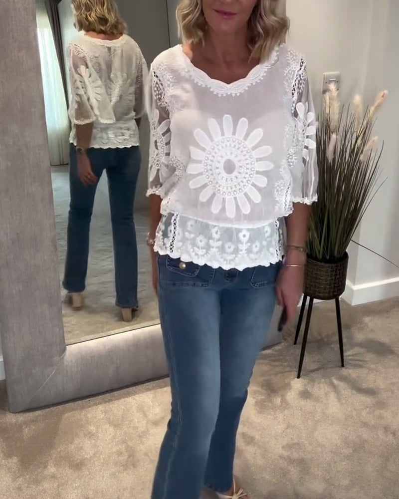 Elviana | Lightweight Feminine Blouse