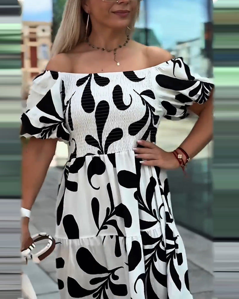 Virella | Elegant Off-Shoulder Dress