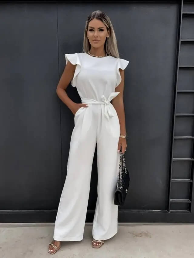 Seraphina | Elegant Butterfly Sleeve Jumpsuit