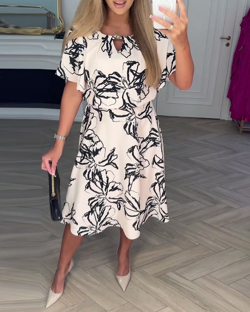 Lioren | Summer Print Dress
