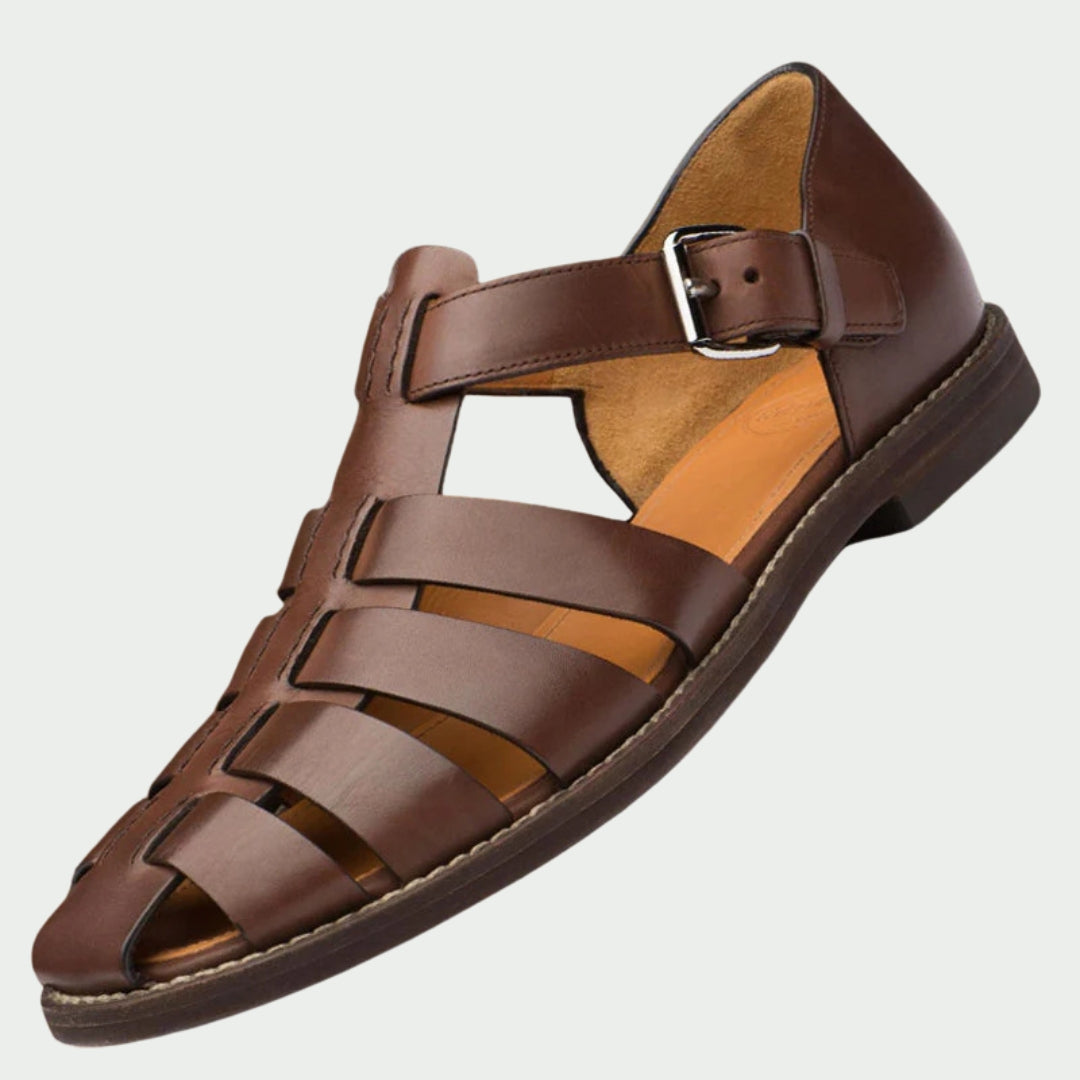 Liora | Anti-Slip Leather Sandals