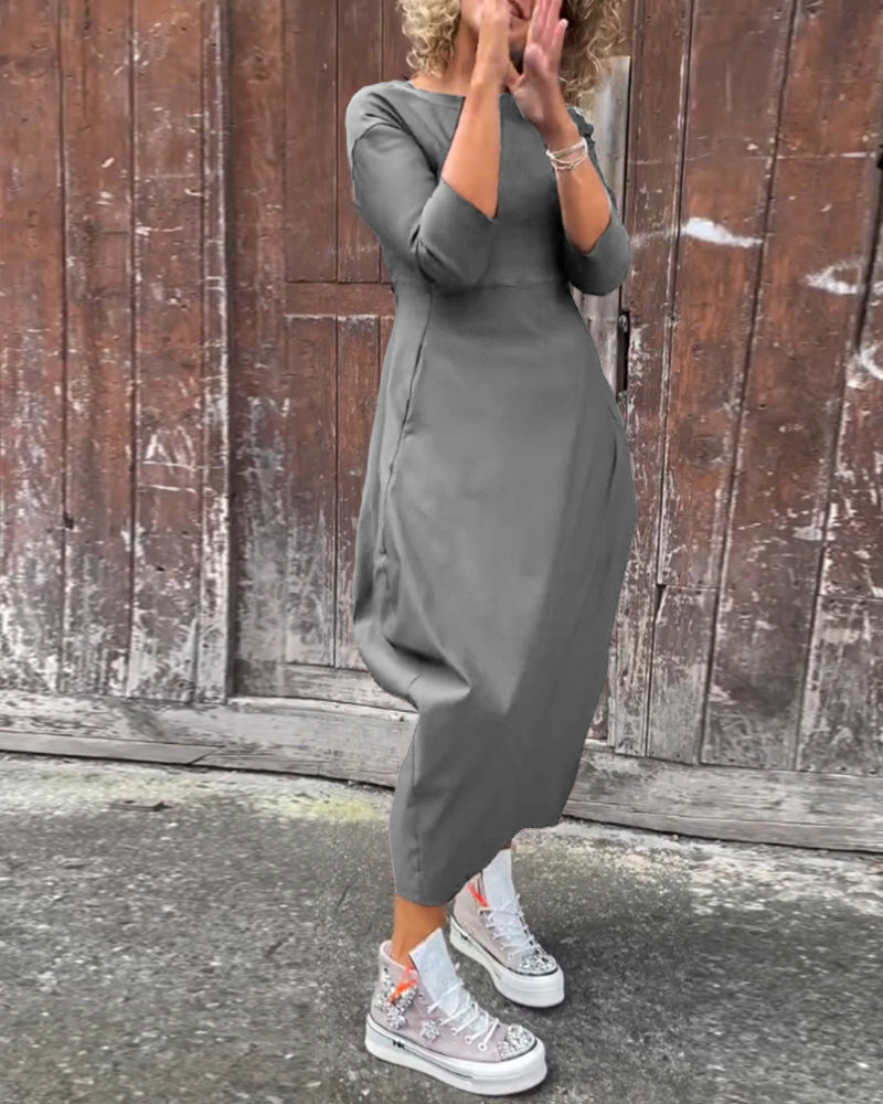 Isalyn | Elegant Dress with Pockets
