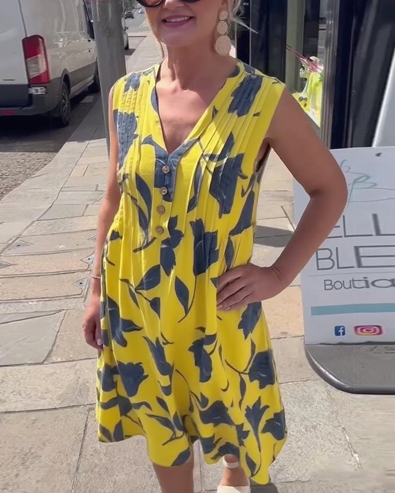 Kalina | Printed Summer Maxi Dress