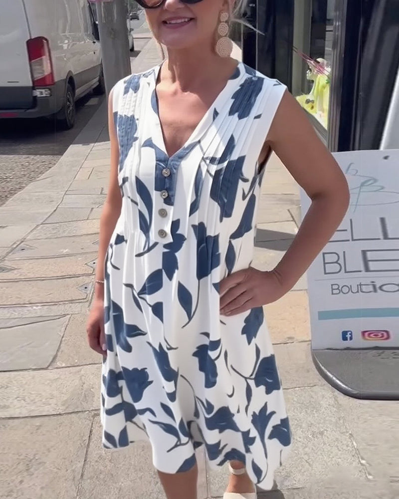 Kalina | Printed Summer Maxi Dress