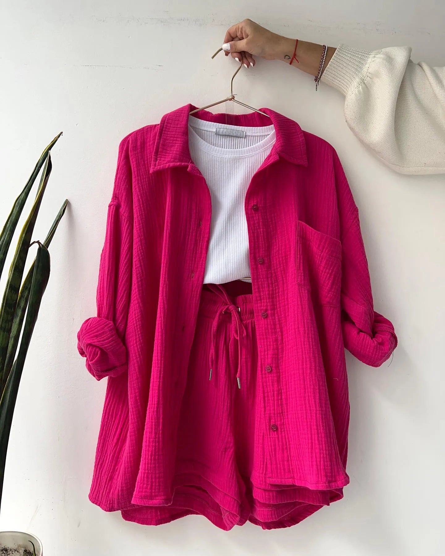 Evana | Lightweight & Trendy Blouse Set