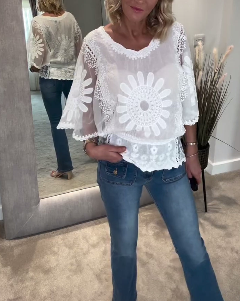 Elviana | Lightweight Feminine Blouse