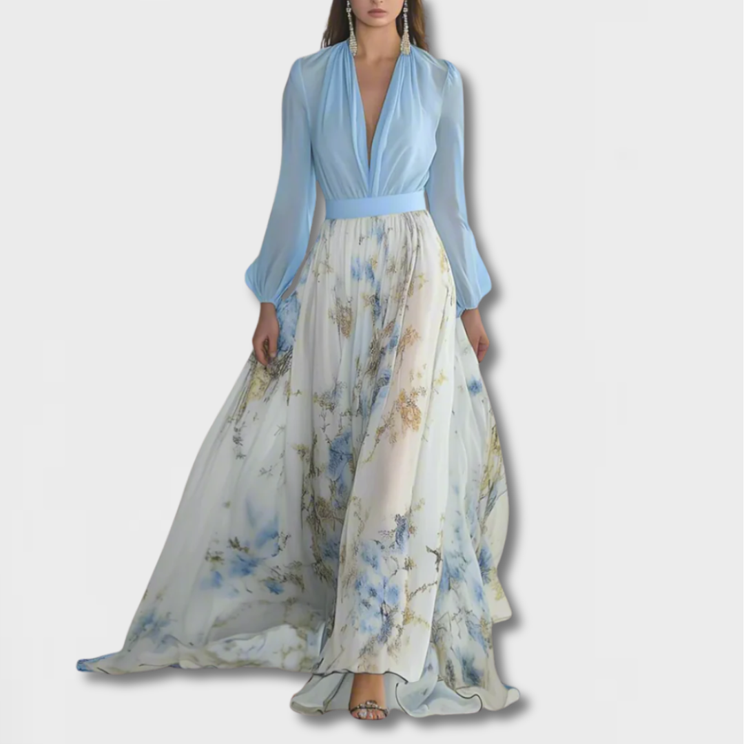 Virella | Elegant Flowy Maxi Dress
