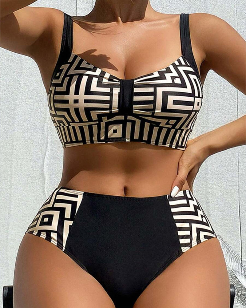 Maya | Printed Bikini Set
