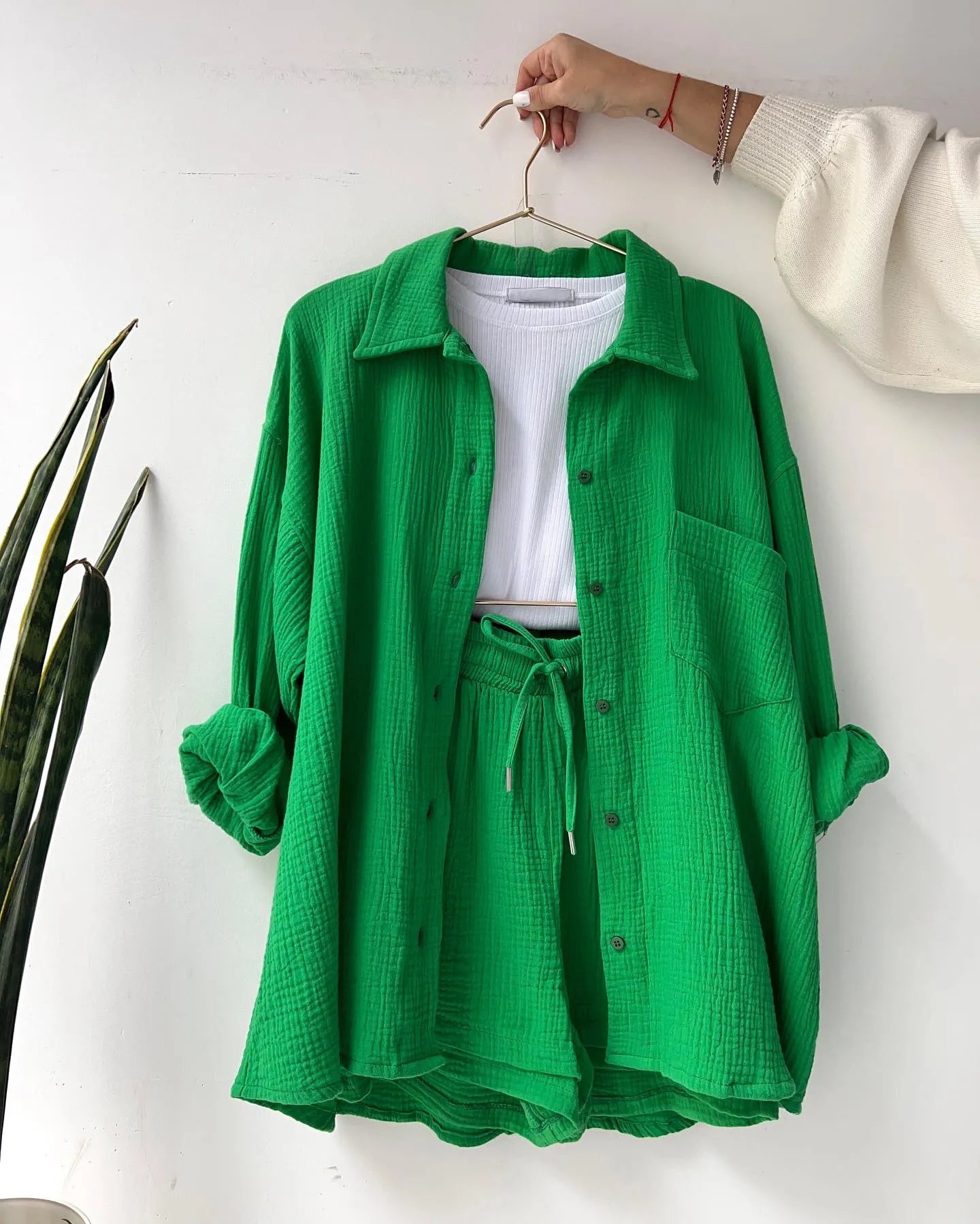 Evana | Lightweight & Trendy Blouse Set
