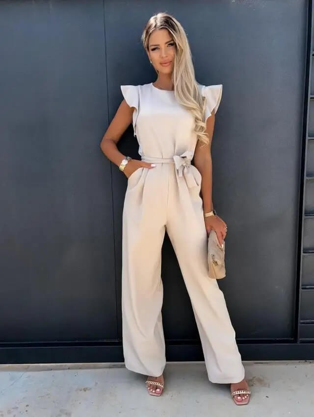 Seraphina | Elegant Butterfly Sleeve Jumpsuit