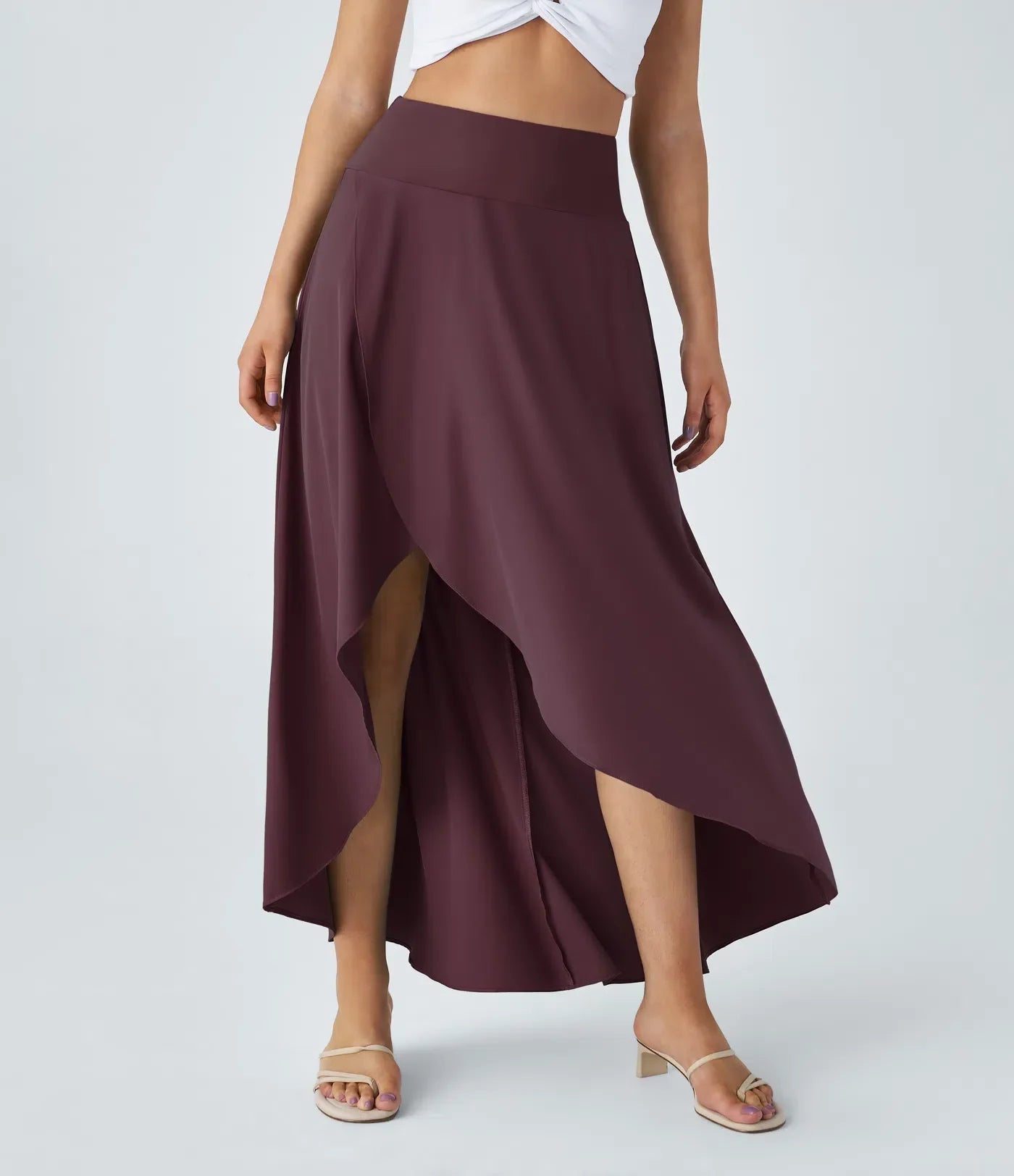 Verenya | Comfortable Maxi Split Skirt