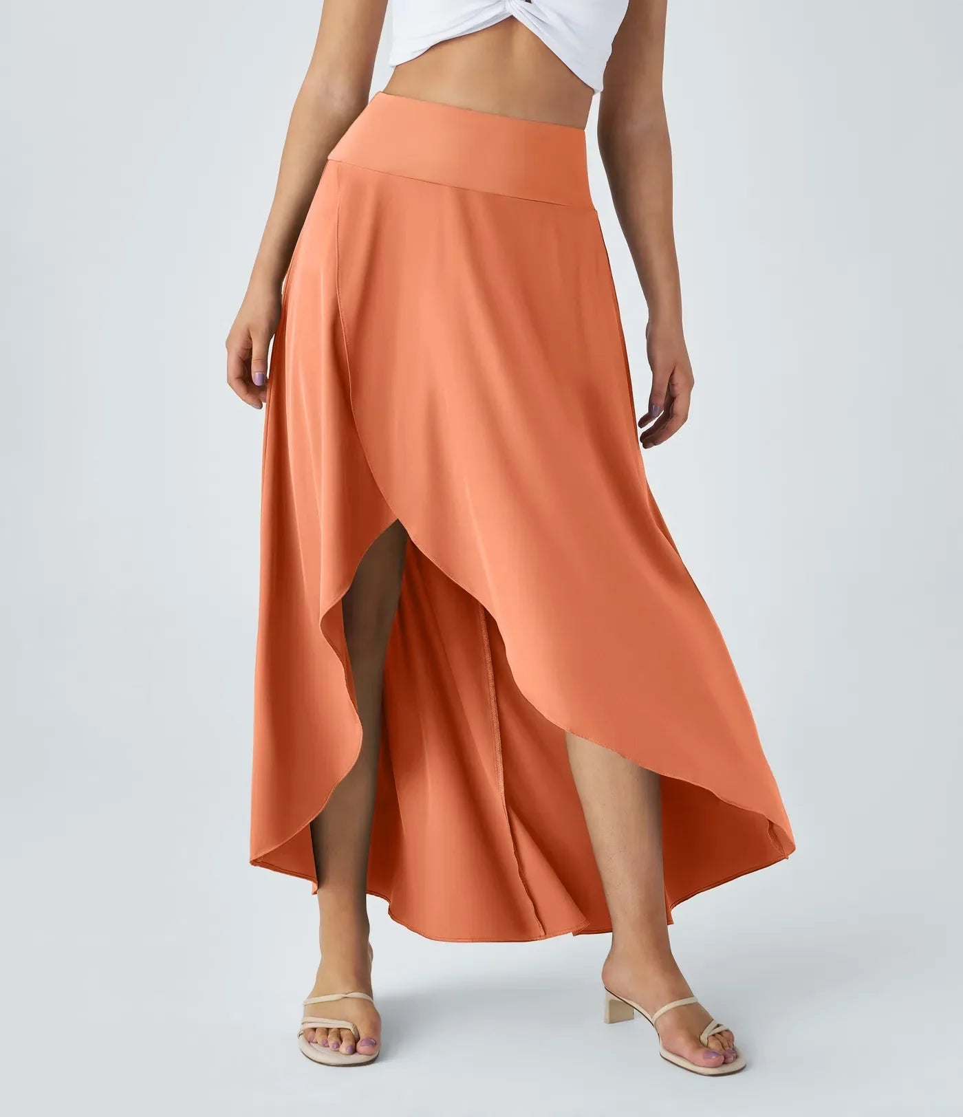 Verenya | Comfortable Maxi Split Skirt