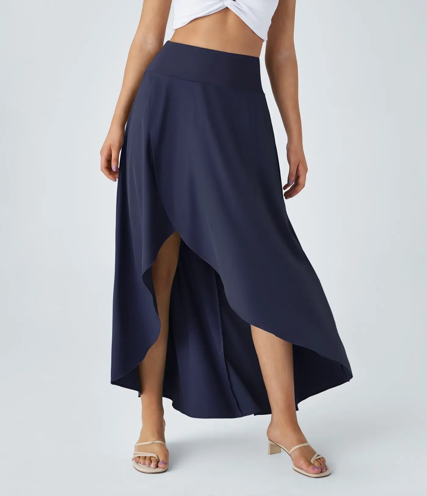 Verenya | Comfortable Maxi Split Skirt
