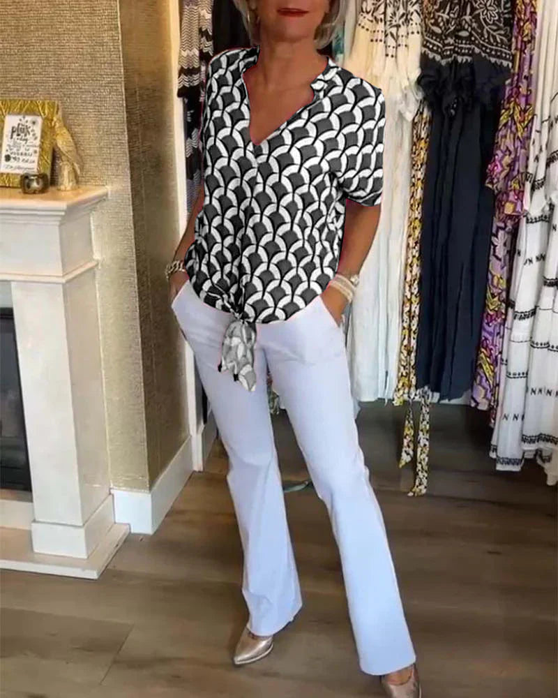Rivana | Elegant Summer Blouse