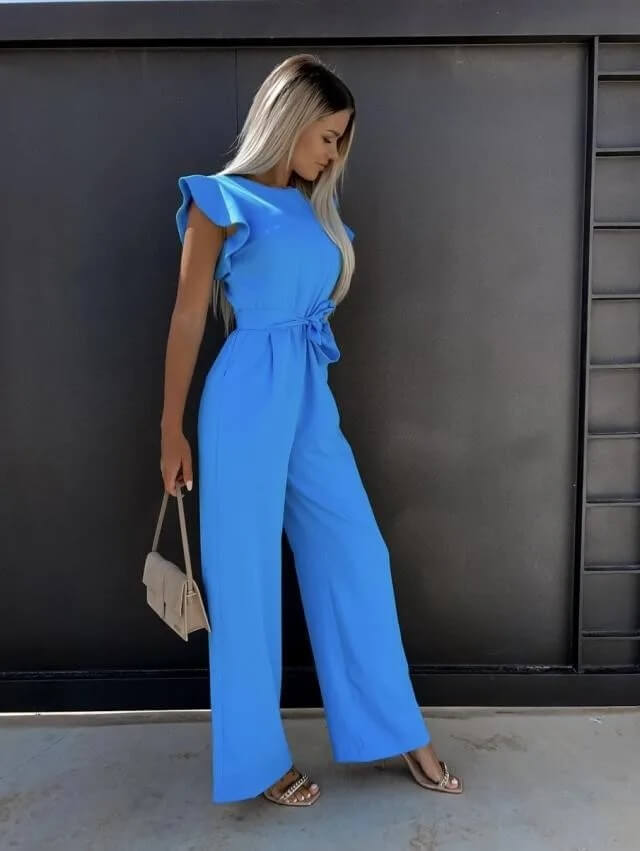 Seraphina | Elegant Butterfly Sleeve Jumpsuit