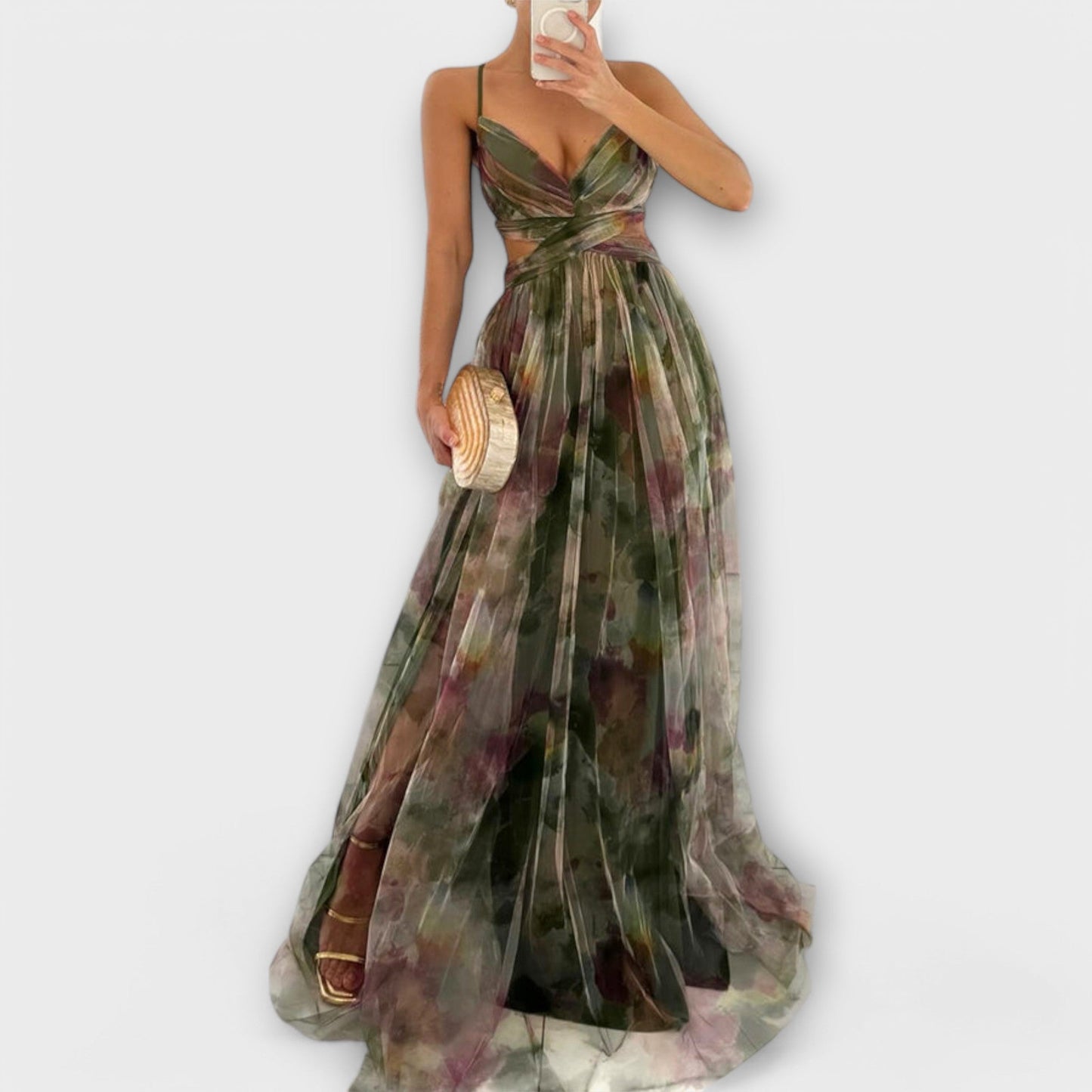 Eloura | Elegant Figure-Enhancing Maxi Dress
