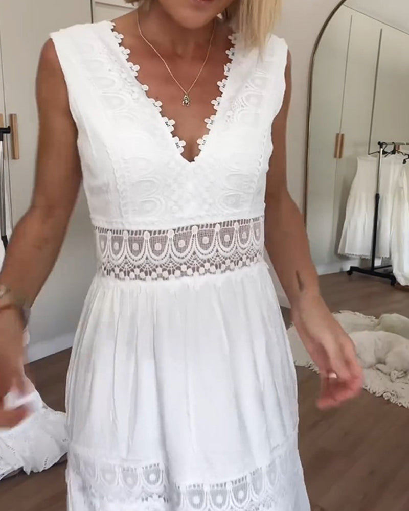Calista | Flawless Cares Lace Dress
