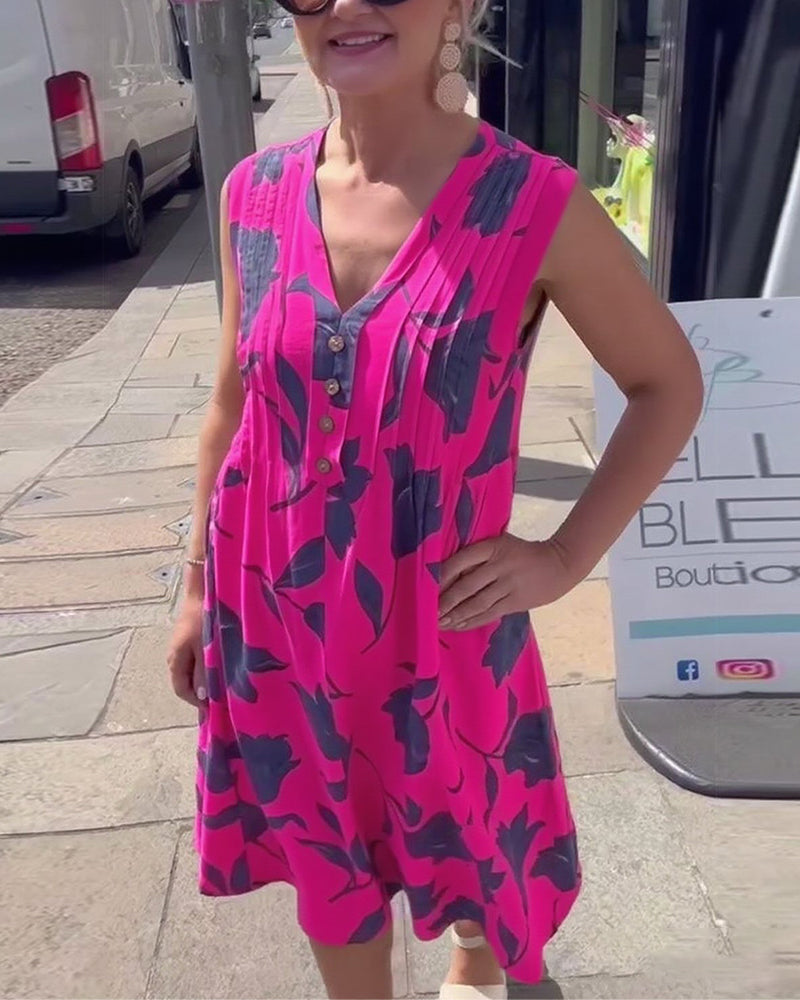 Kalina | Printed Summer Maxi Dress
