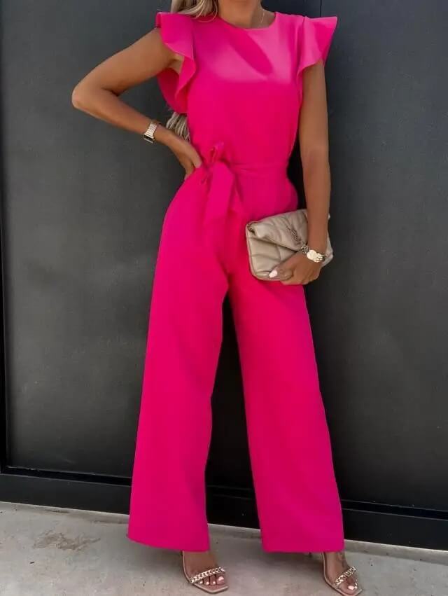 Seraphina | Elegant Butterfly Sleeve Jumpsuit