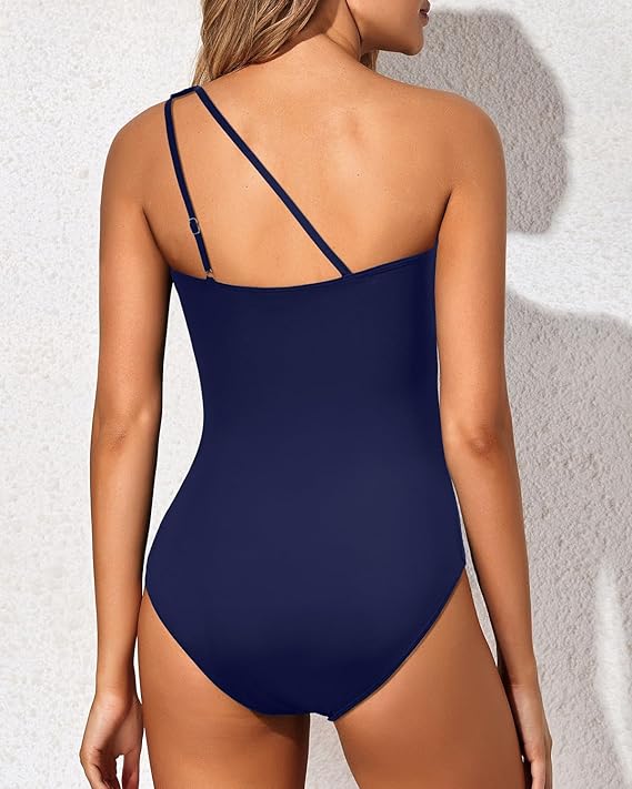 Serena | One-Shoulder Swimsuit Elegance