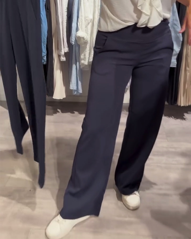 Kaela | Solid Casual Pants