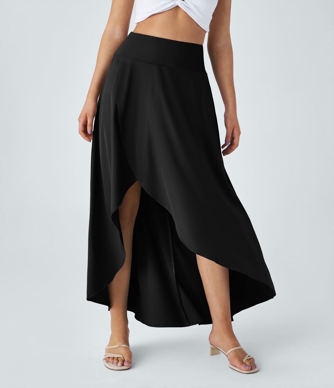 Verenya | Comfortable Maxi Split Skirt