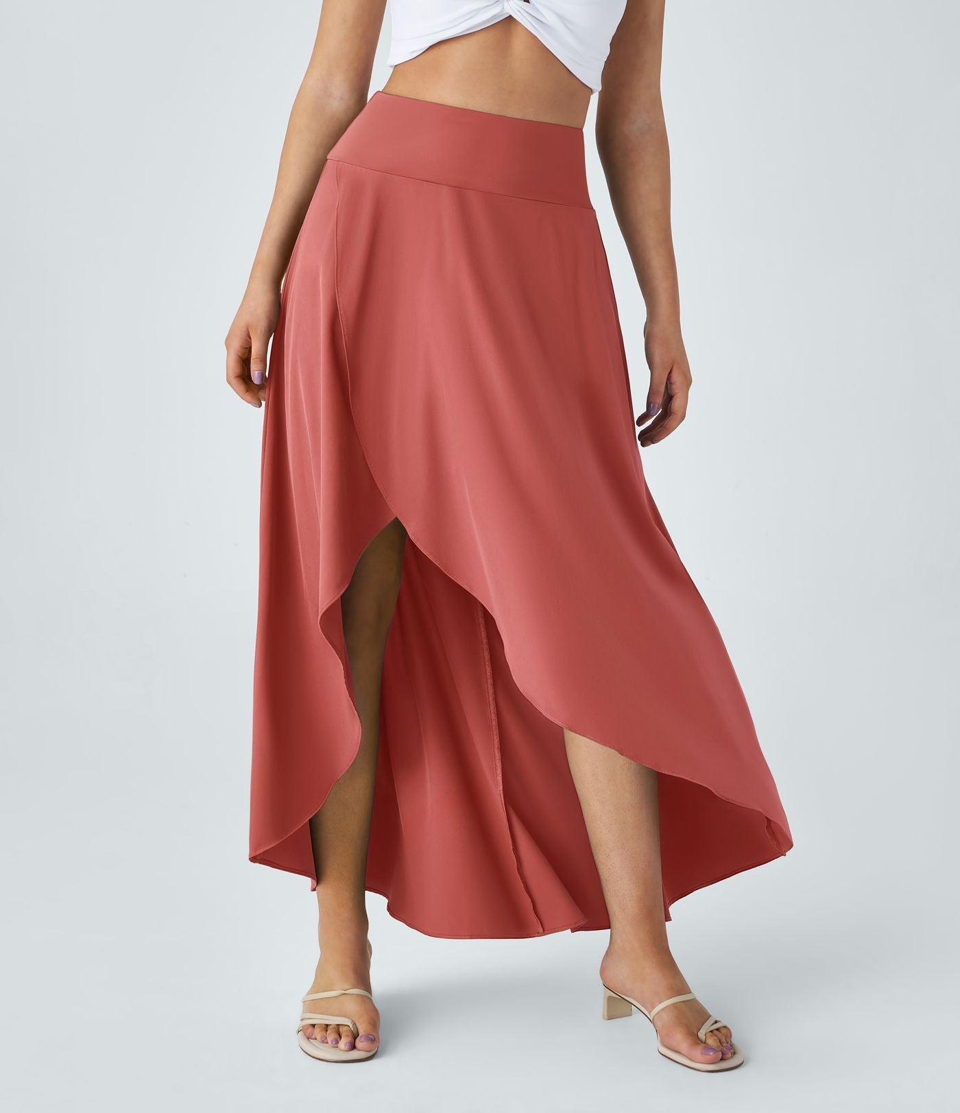 Verenya | Comfortable Maxi Split Skirt